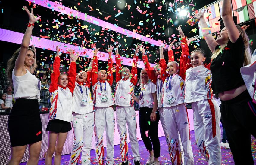Susținerea Federației Române de Gimnastică Ritmică 